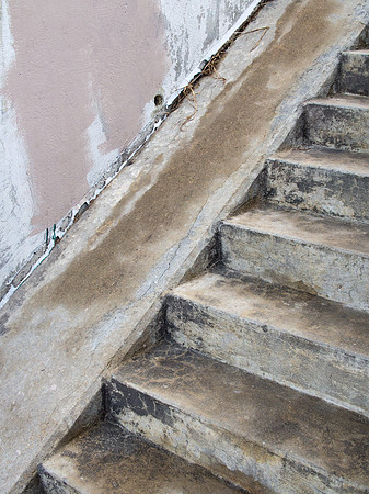 Keystone Trail, Stairway Entrance North of Dodge, Omaha, Nebraska 1/19/2015