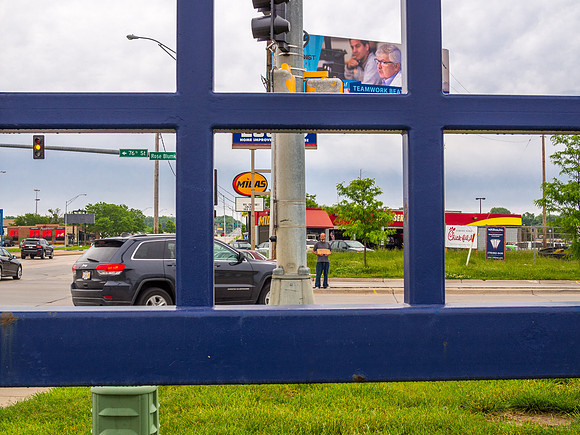 Dodge & Rose Blumkin Drive looking East, Omaha, Nebraska 5/24/2016
