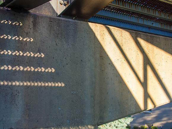Pedestrian Bridge, 72nd & Western, Omaha, Nebraska 7/19/2015