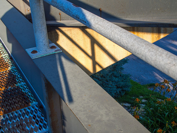 Pedestrian Bridge, 72nd and Western, Omaha, Nebraska 7/19/2015