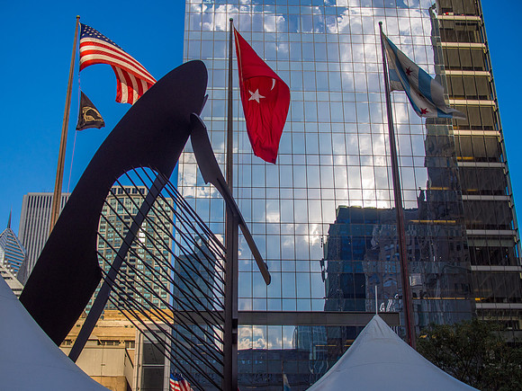 Daly Plaza Looking East, Chicago, Illinois 9/19/2015